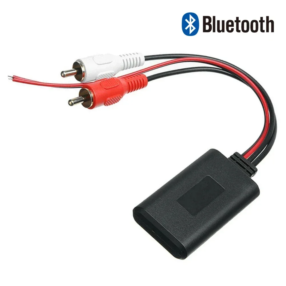 Car Wireless Bluetooth Receiver Module For 2RCA Interface Vehicles AUX Cable Adapter HIFI Sound Music Audio Stereo Receiver