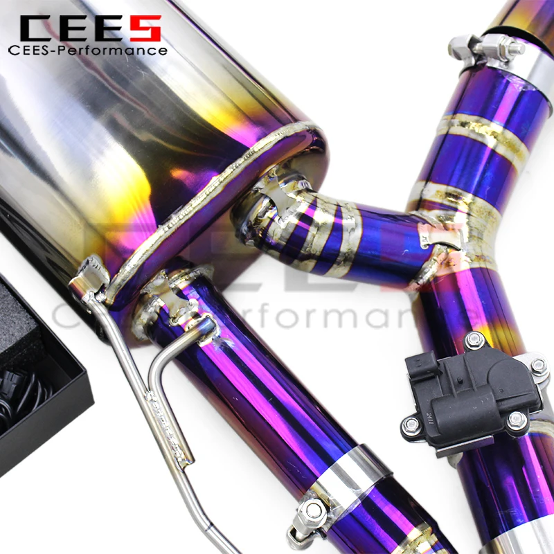 عادم CEes Valvetronic Catback لسيارات BMW M340i/M440i G20 B58 3.0T 2017-2023 كاتم صوت ماسورة عادم السيارة عالي الأداء