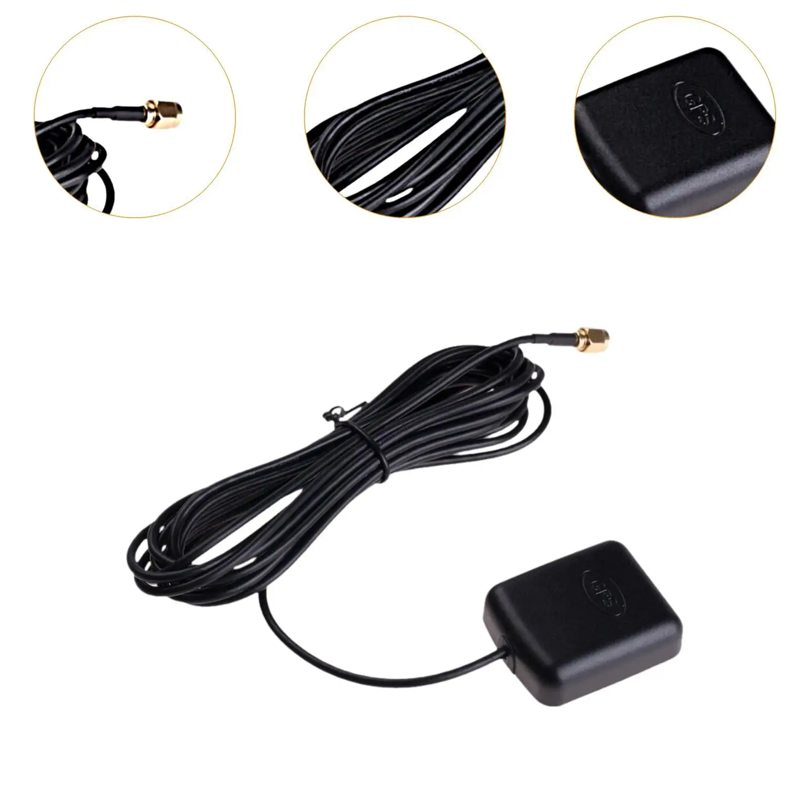 Car GPS Navigation Antenna Replace for Car Stereo Head Unit Marine Boat