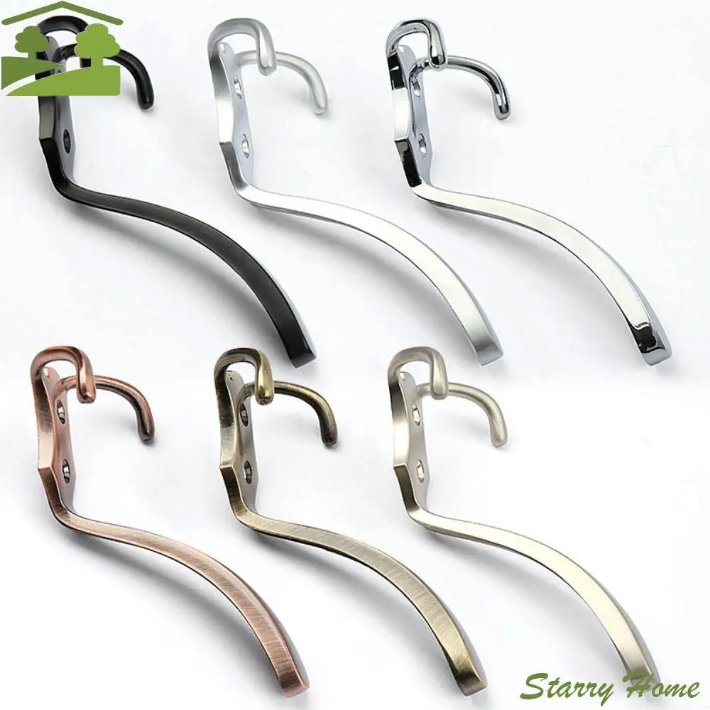 

Antirust 3 Hooks Coat Hook Wall Mounted Zinc Alloy Triangular Hooks Strong Load-bearing Capacity Stable Hat Wall Hanger Hallway