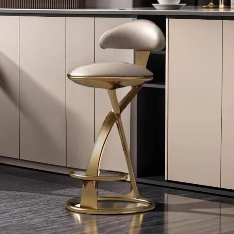 

Designer Luxury Bar Stools Accent Office Kitchen Counter Nordic Bar Chairs Aesthetic Comfortable Chaise De Bar Home Furniture