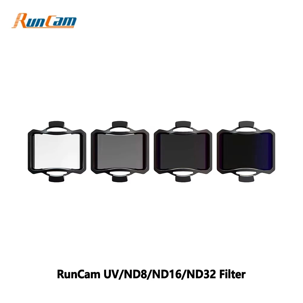RunCam UV ND8 ND16 ND32 Lens Filter Set For DJI O4 Wide Air Unit Wide-Angle Front Filter FPV Cinematic Drone