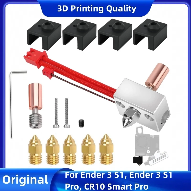 

Sprite Extruder Upgrade Heater Block Kit for Creality, Ender 3 S1 Pro Hotend，for Ender 3 S1, Ender 3 S1 Pro, CR10 Smart Pro