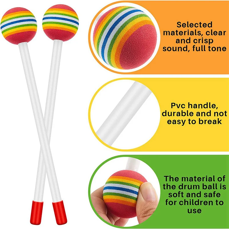 A06F-36 Pcs Lollipop Drum Mall - Audio Music Lollipop 评论和价格