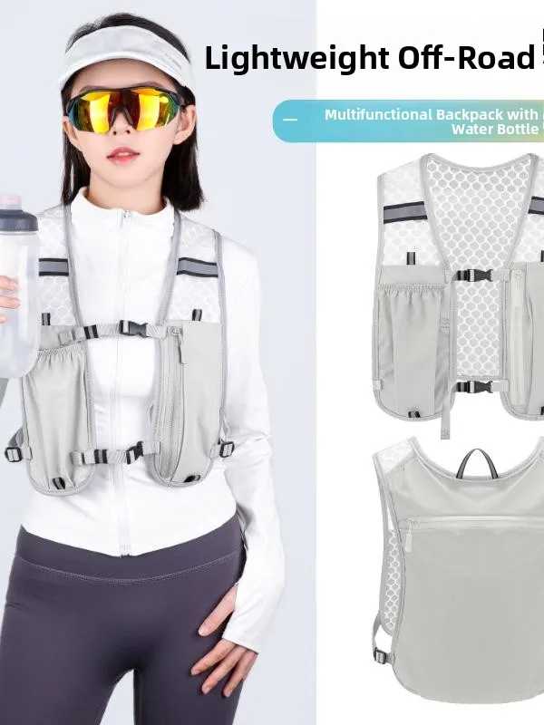 

Running Bapa Mobile Phone Bag Outdoor Climbing Vest Cycling Hiking Water Bottle Bag Lightweight Sports Storage Bag