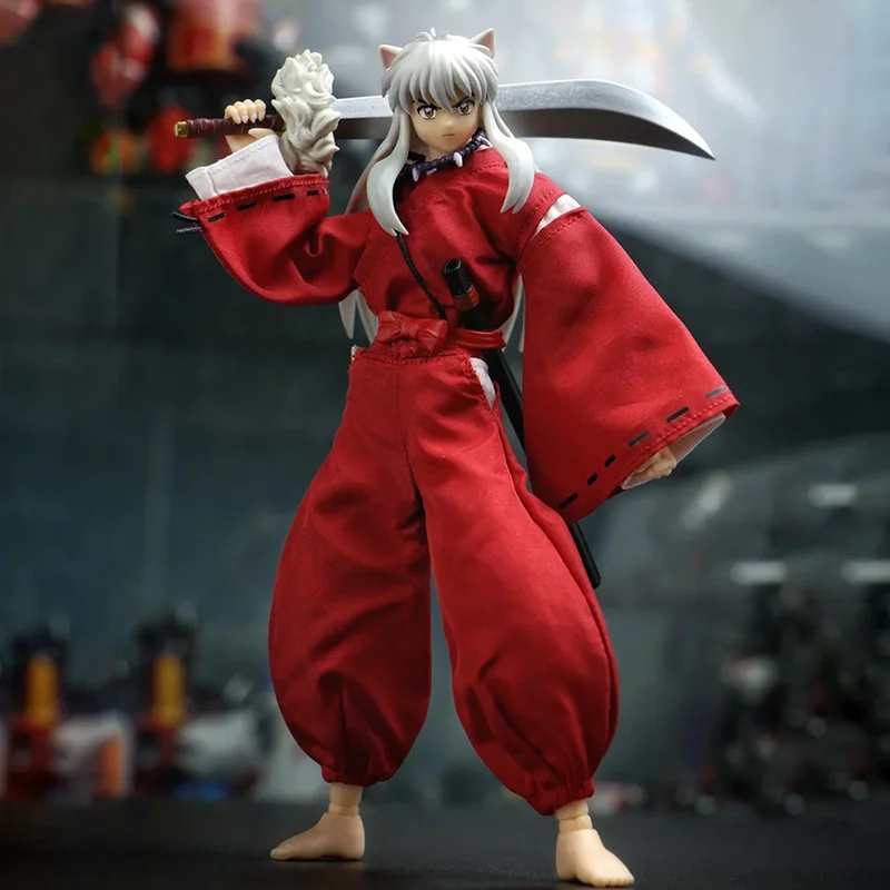 16cm In Stock Dasin Gt Inuyasha Sesshoumaru 1/12 Pvc Action Figure Toy Decoration Colelction Model Fans Christmas Toys Gifts