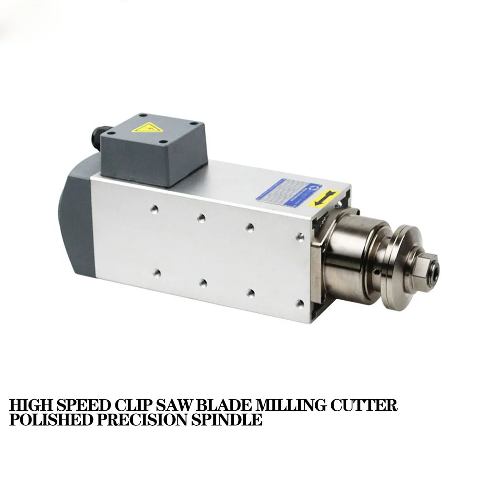 CNC high-speed clip saw blade milling cutter disc grinding and polishing precision spindle aluminum wood cutting motor