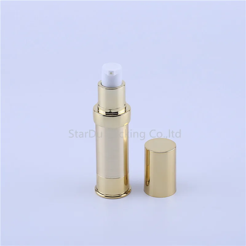12 pz 5 ml-30 ml di Plastica Vuoto Cosmetico Bottiglia Airless Pompa di Trattamento Trucco Bottiglie di Vuoto Da Viaggio Crema Titolare Contenitore