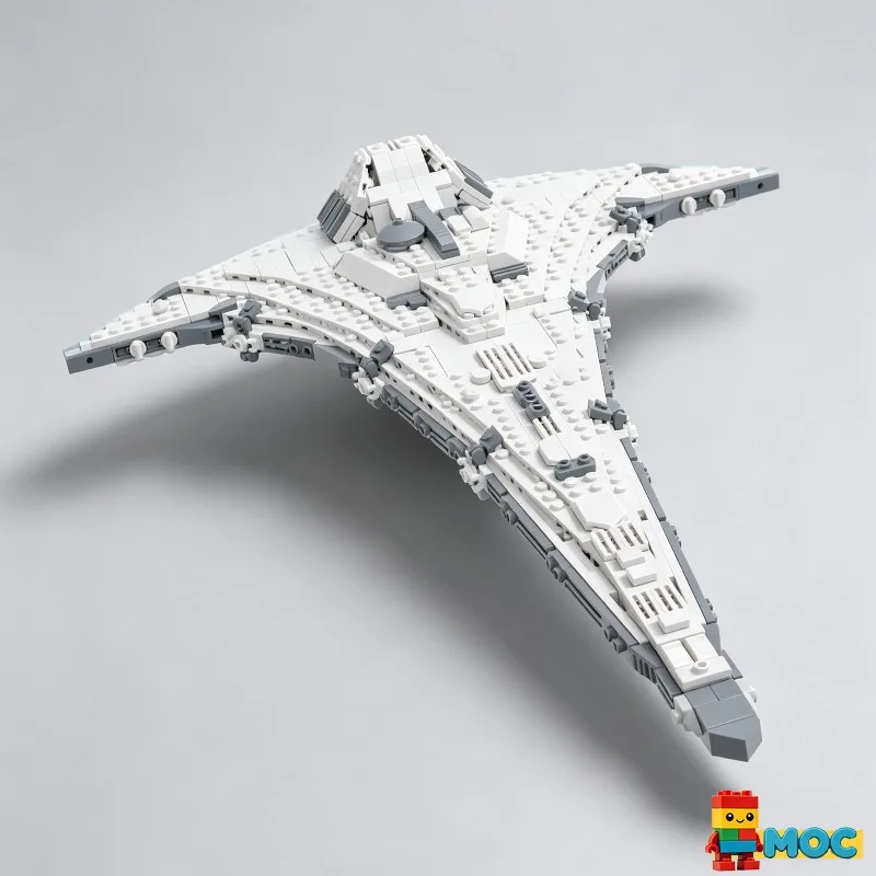

965PCS Sci Fi Interstellar Exploration Destiny Spaceship MOC Model Block Assembly Educational Birthday Christmas Collection Gift