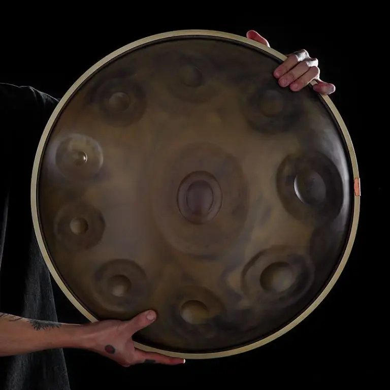10 Notes Handpan Drums With Hand Pan Bag D Kurd Handpan Music Instrument