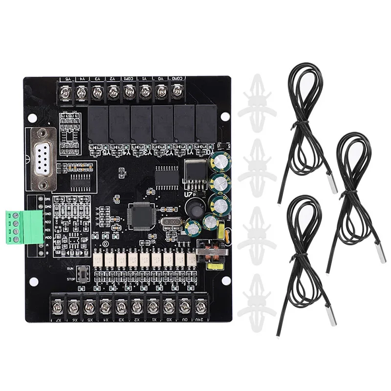 

FX1N-14MR-3N Модуль программируемого контроллера PLC с промышленной платой управления + температурный зонд