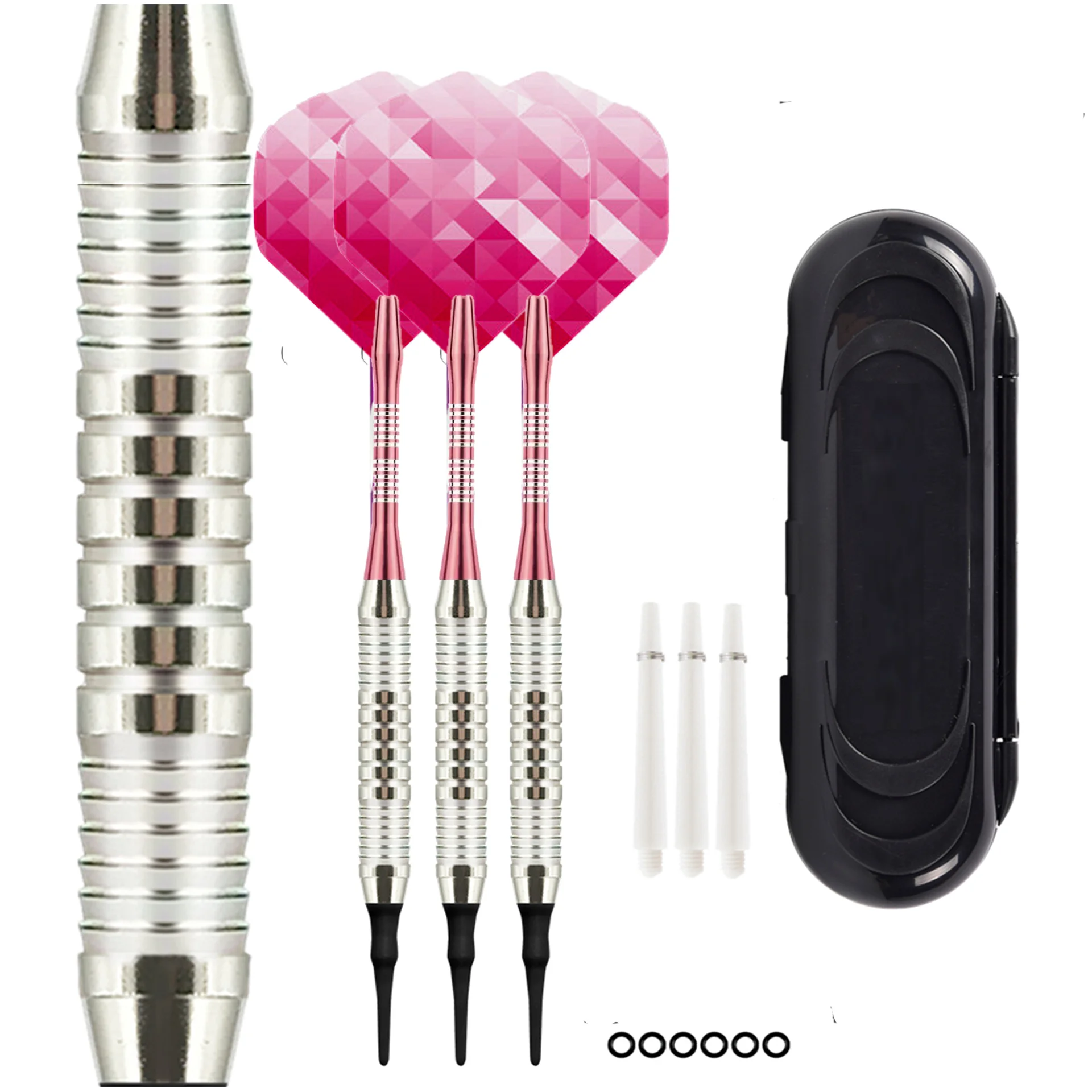 

16G Soft Tipped Darts Professional Indoor Plastic Tip Darts Set for Electronic Dartboard for Home/Bar Games