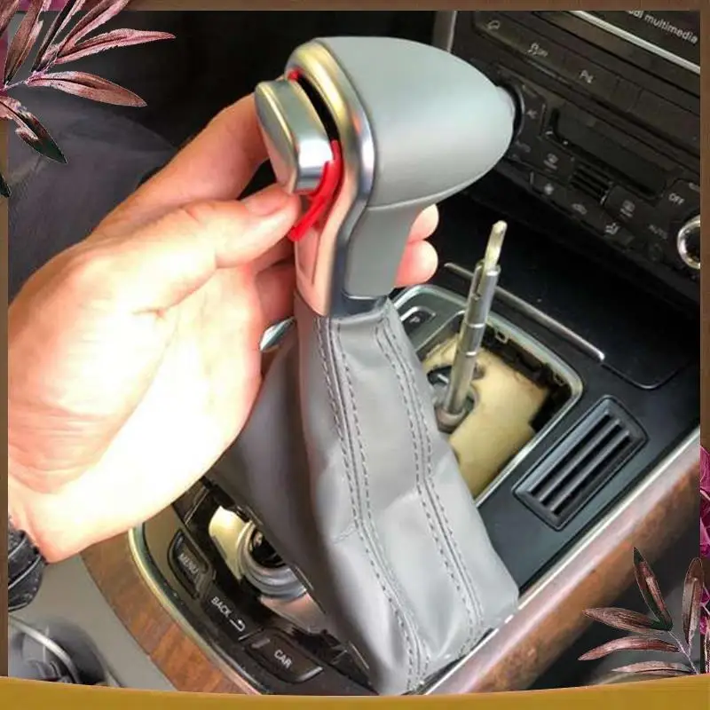 AB59-Auto Automatic Gear Shift Knob For  A6 C6 A3 8P A4 B8 A5 Q5 2009 -2014 4G1 713 139 R Accessories