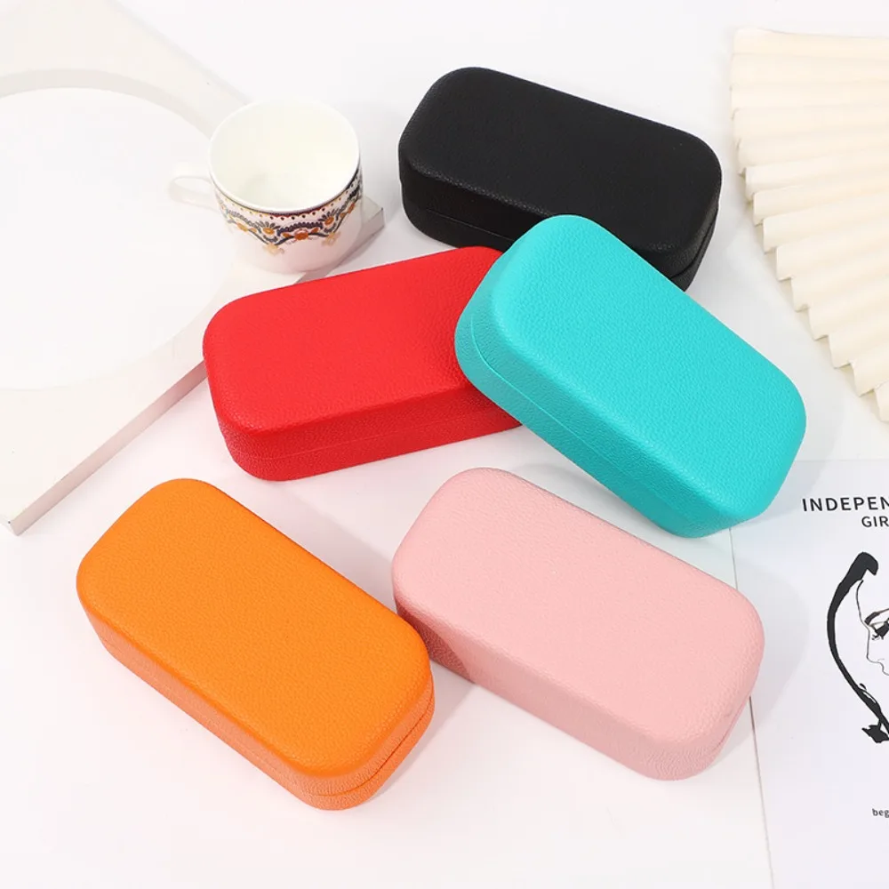 New Sunglasses Box Large Hard Sunglasses Eyeglass Spectacle Eyewear Case Box Protable Cartoon Glasses Box Hard Eye Glasses Case