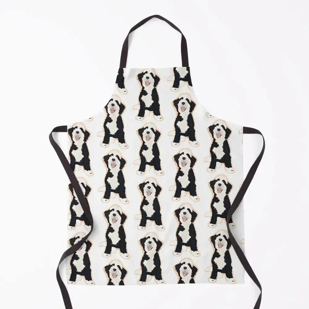 

Bernedoodle Lover Apron Kitchenware Sexy Men'ss restaurant accessories Apron