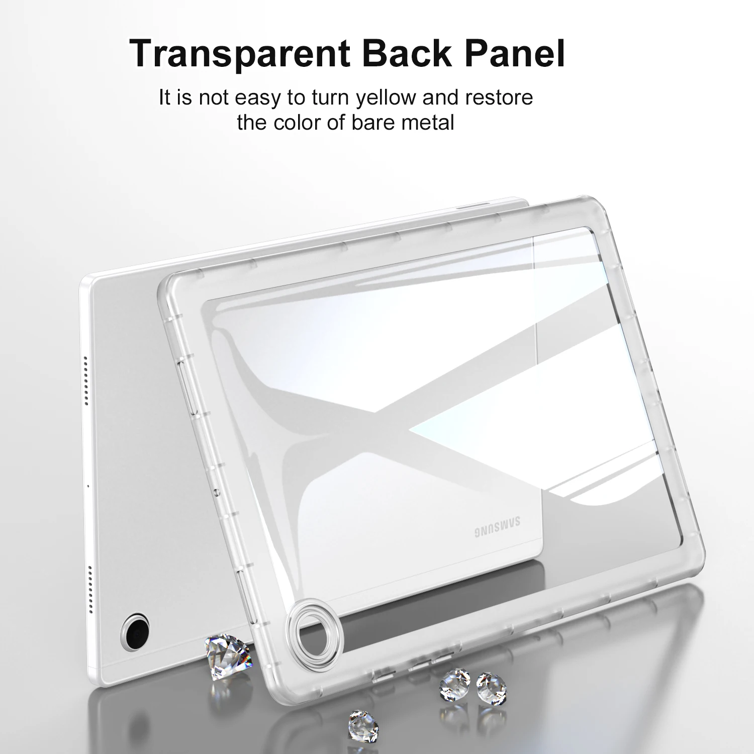 

Shockproof Case For Huawei MatePad Air 12 inch 2024 Tablet Case BKY-W00 W10 Ultra Cover BKY-W20 Clear Soft Color Bumper Funda