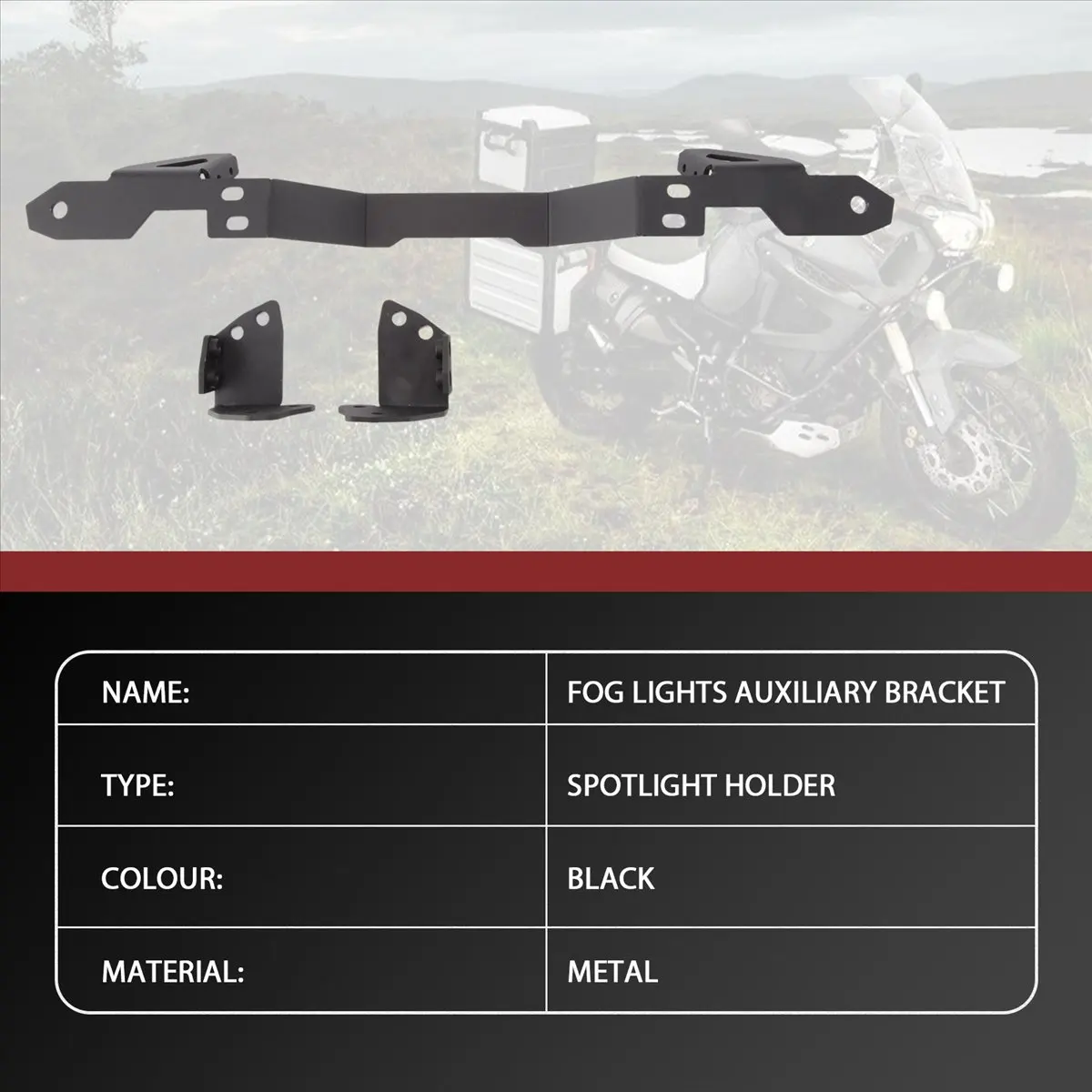 Super Sale Motorcycle Fog Lights Auxiliary Bracket Light Mounts Spotlight Holder for Yamaha XT1200Z XTZ 1200 Super Tenere 2014-
