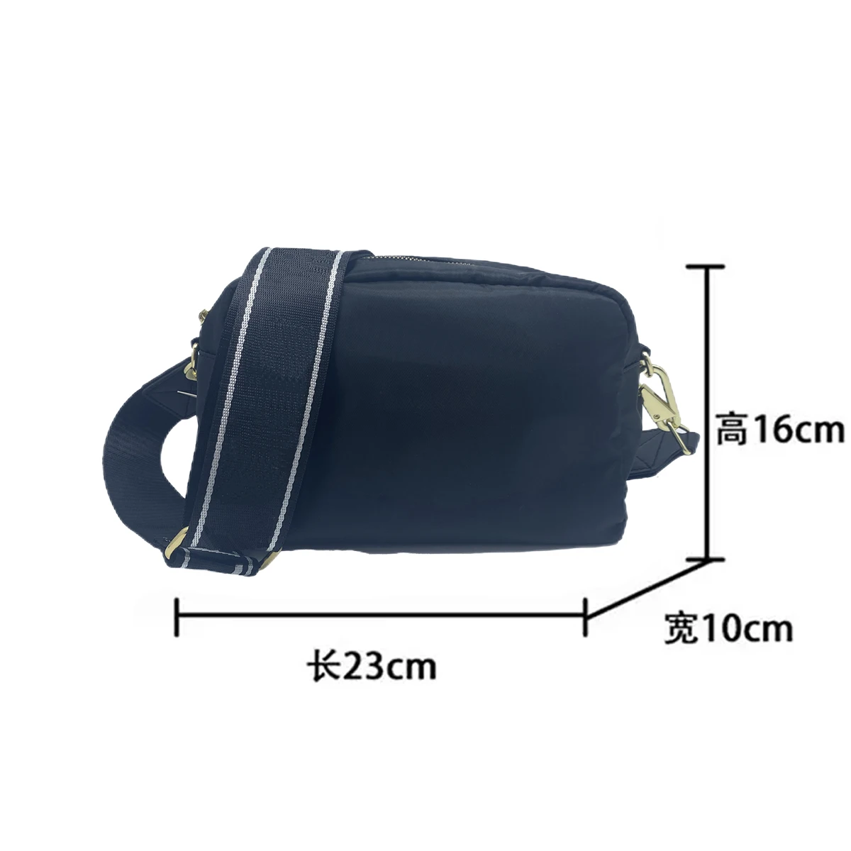 Spanish Waterproof Bag Classic Style Small Square Bag Sports Style Casual Small Bag