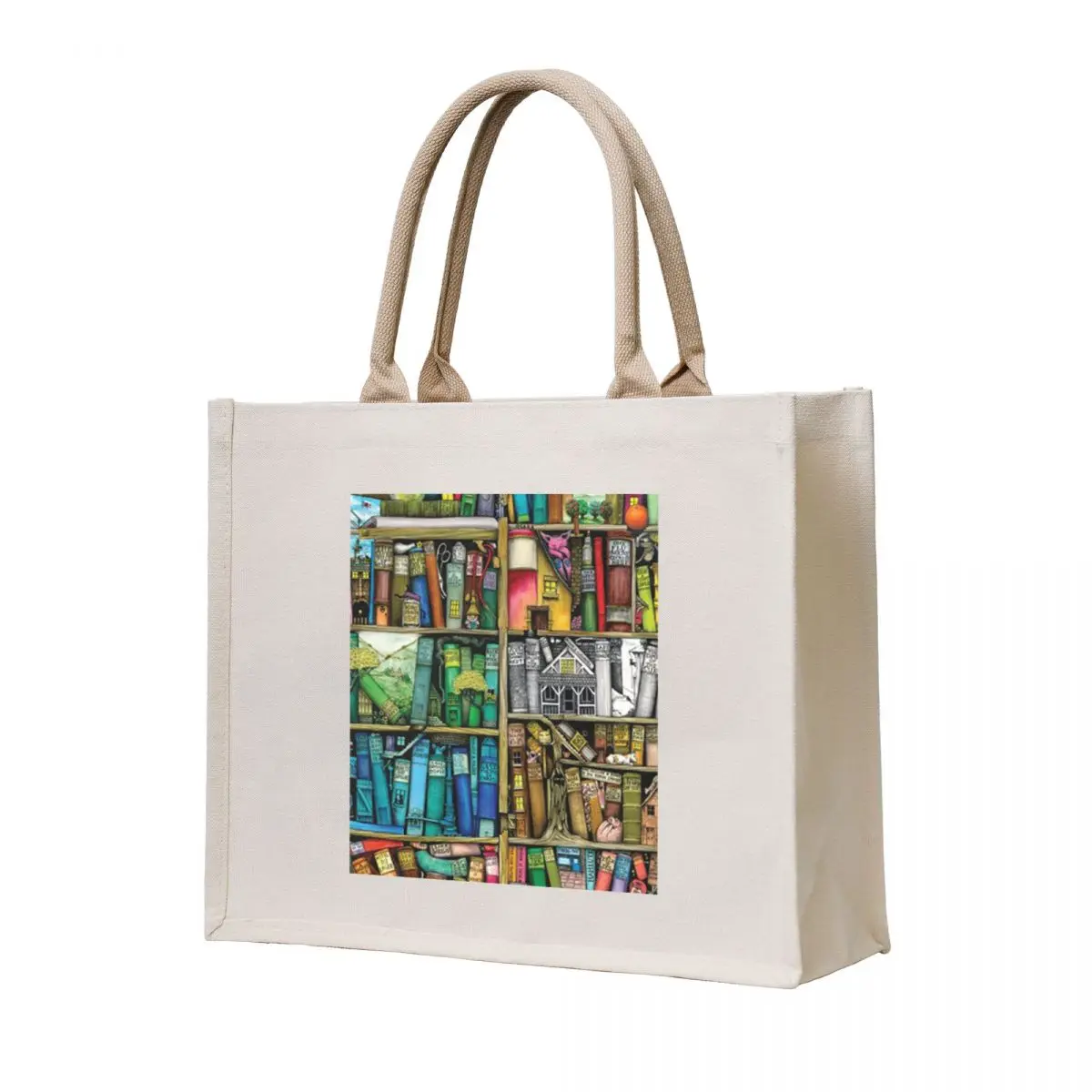 

Fantastic library Tote Bag large tote bag university shopper bag Big women