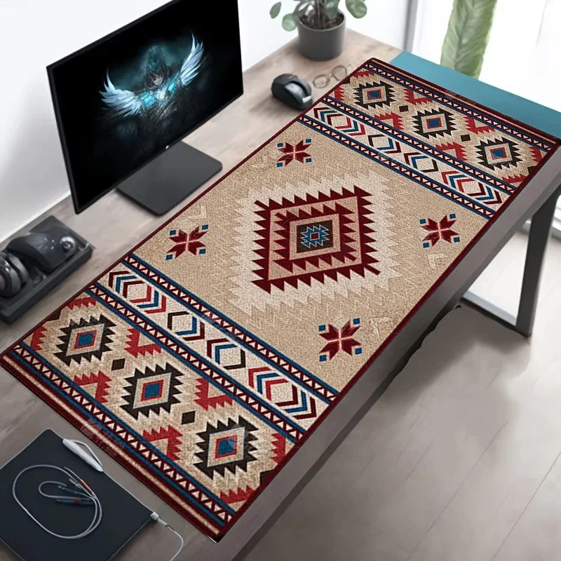 

Retro Persian-style carpet, mousepad computer game accessories rubber anti-slip and durable home high-definition printing