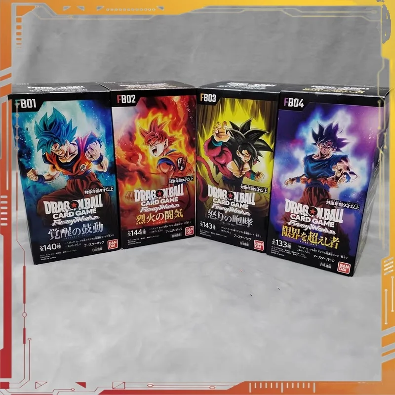 

﻿ Подлинная карта Dragon Ball TCG FB01 FB02 FB03 FB04 японское издание Fusion World Supplement Pack Коллекционная карта игрушка в подарок