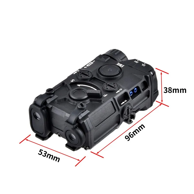 WADSN Tactical Nylon Plastic OGL Laser Model No Functional Version NO White Light Function Battery Dummy Hunting Rifle Accessory