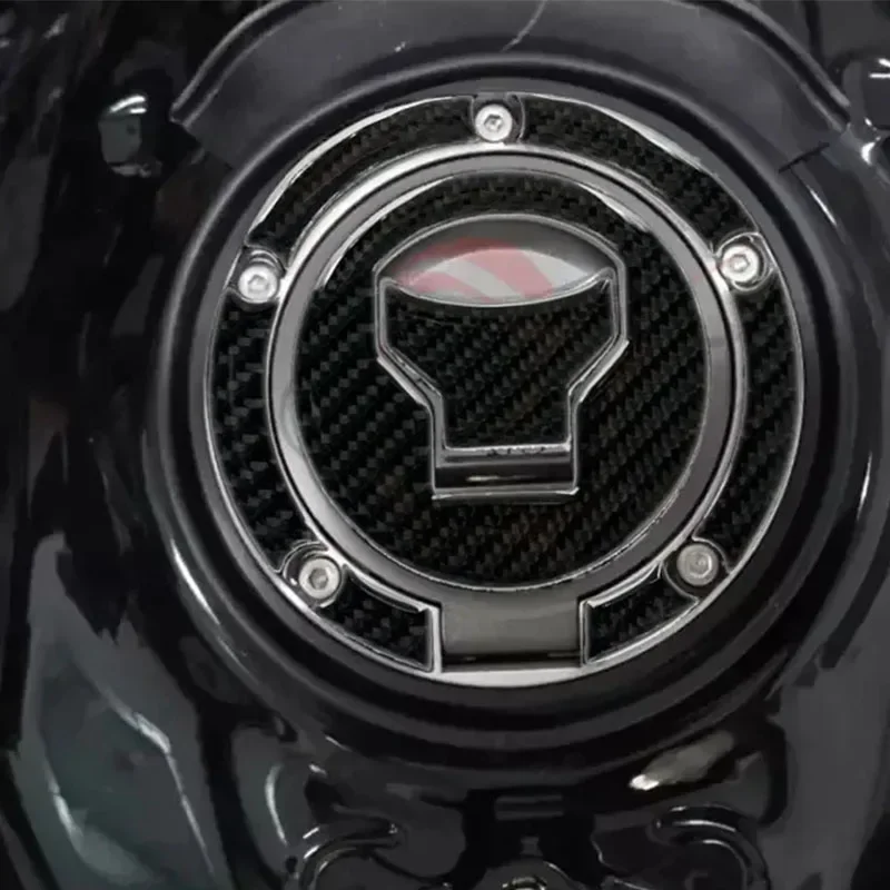 3D carbon brazing oil tank cover sticker Fit For CB650F CM500 CB650R CBR650R CB500X Fuel tank cap protective sticker