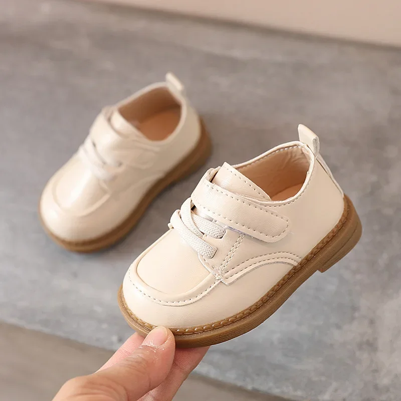 New 2024 Baby Shoes Toddler Boys Girls Soft Bottom Leather Walkers Non-slip Shoes for Kids Comfortable Infant Sneakers Zapatos