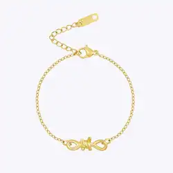 ENFASHION Pulseras MINI Thorns Bracelet For Women's Stainless Steel Fashion 18k Plated Gold Fashion Jewelry Cocktail B242442