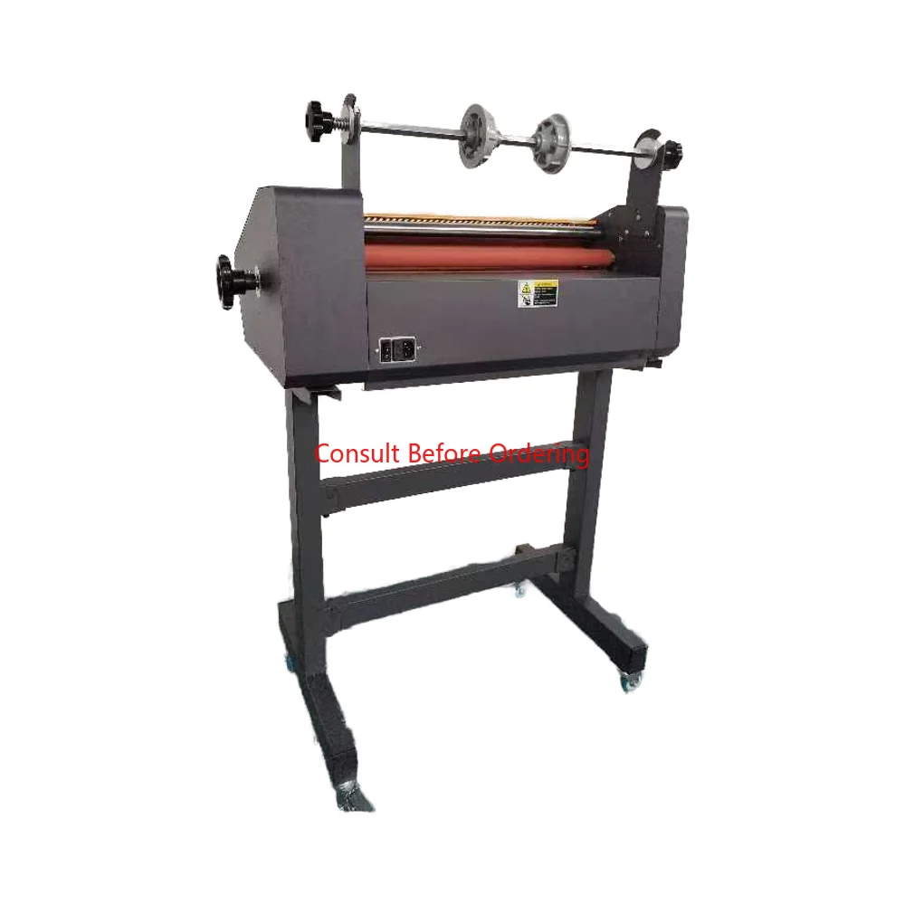 

FM-480 New Automatic Laminating Machine 460mm Width 5mm Thickness 3000mm/min 1" 3" Film Core 1200W