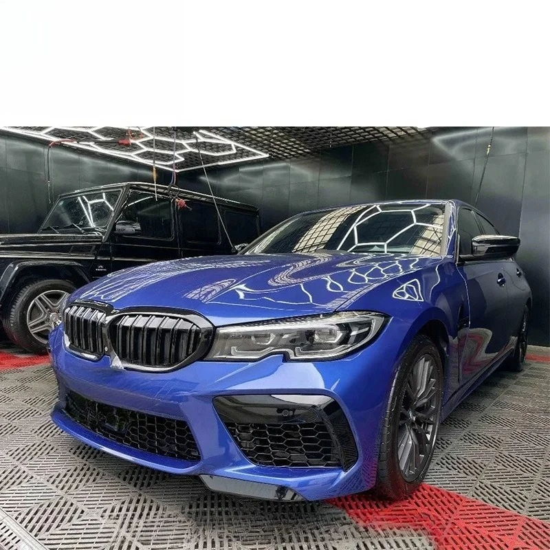 

3Series 3S 3 S 3 Series G30 Upgrade M8 Style PP Front Bumper Front Fender Ducts Facelift Kit Body Kit Car Bumpers Car Body P