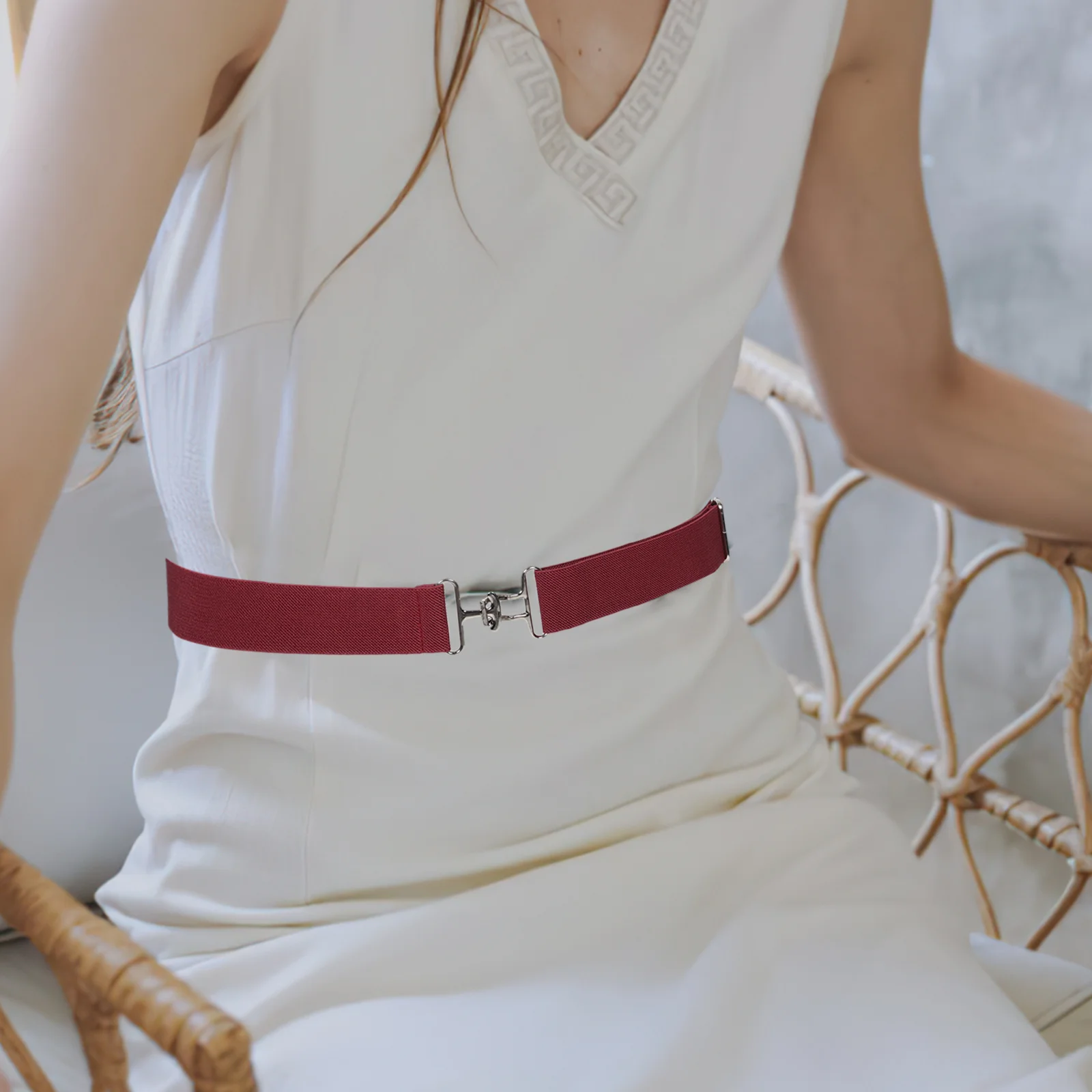 2 قطعة حزام خصر مرن قابل للتعديل حزام الفروسية قابل للتمدد ركوب الخيل والعتاد ركوب الخيل أحزمة قابلة للتعديل للنساء #6