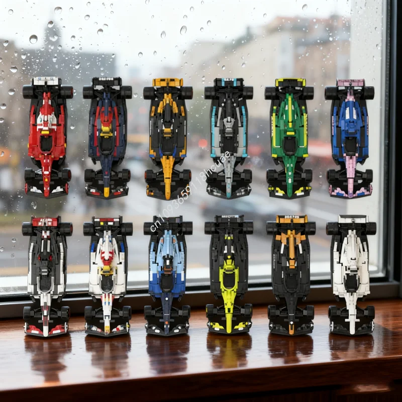 

11643 шт. MOC Formula 1 Ultimate Collection Pack Creatored Model Building Blocks DIY Креативная идея игрушки Рождественские подарки Кирпич для детей