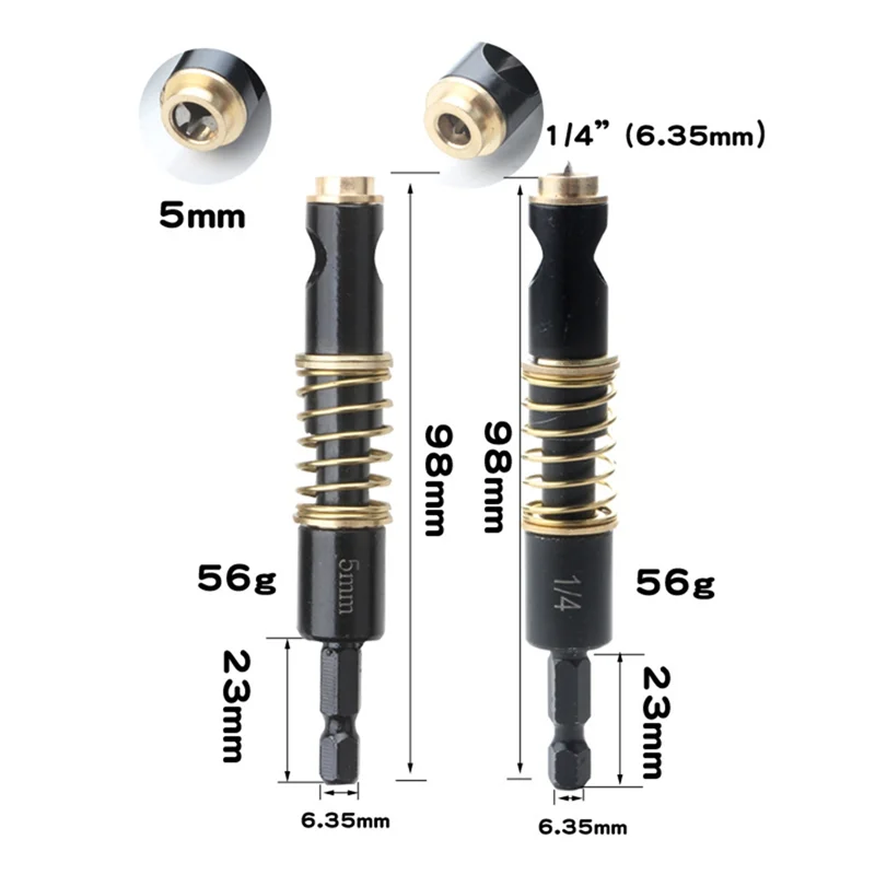 ABRE-brocas de bisagra de perforación sólidas broca de bisagra de puerta estable reemplazo rápido centro de vástago hexagonal