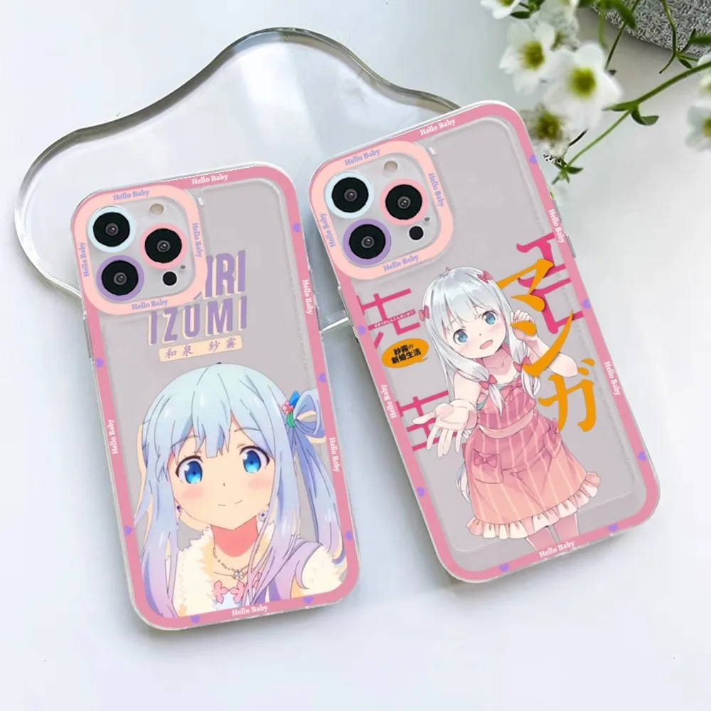 Cute Girl Izumi Sagiri Phone Case For Samsung A 10 20 30 70 13 21 32 72 22 51 52 53 71 73 32 4g 32 5g Fundas