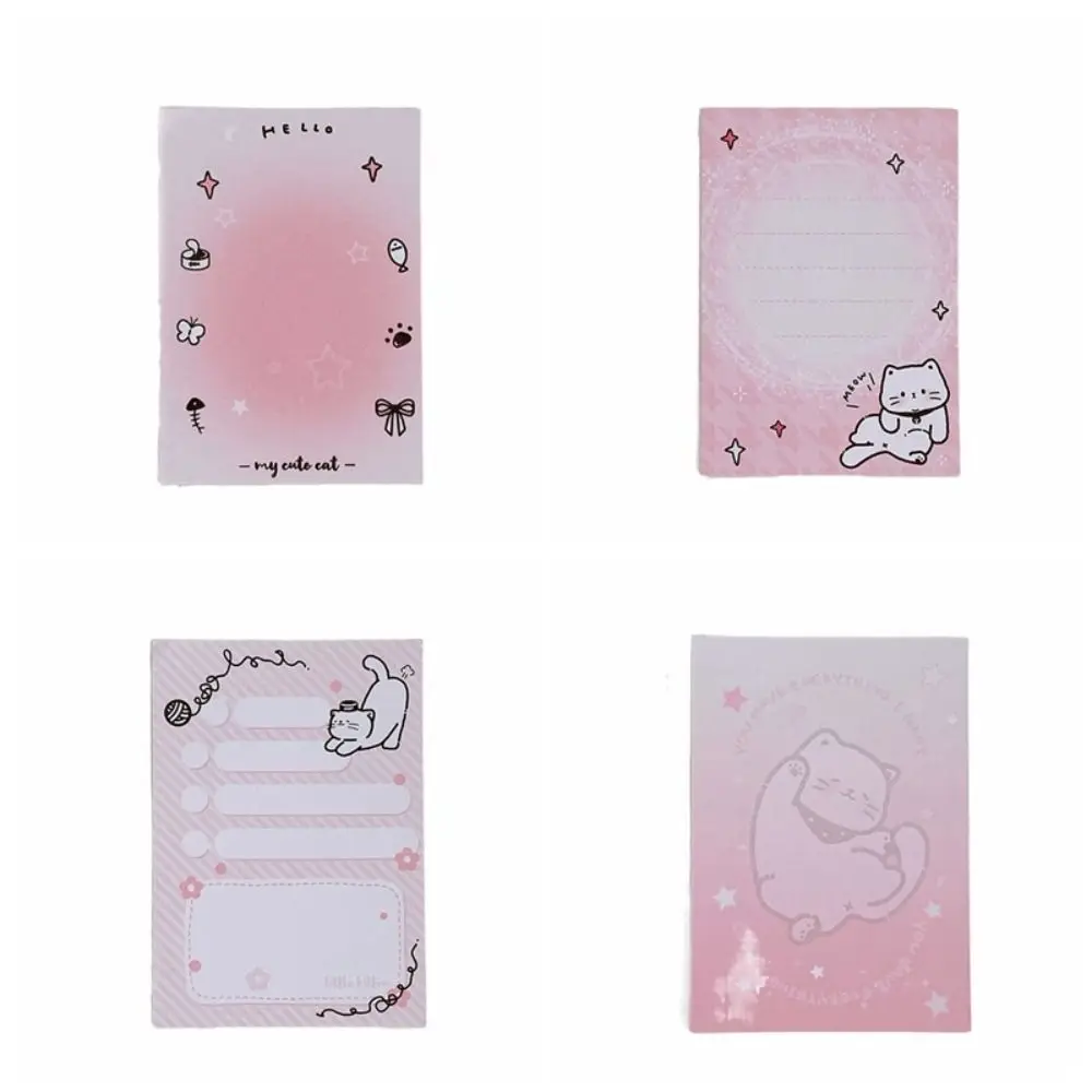 30Sheet M5 A8 Loose-Leaf Notebook Refill Paper Cartoon Cat Index Inside Page Cards Inner Refill Binder Paper Pages 5-hole