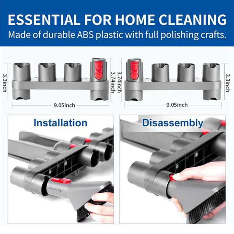 A55X-Vacuum Cleaner Docking Station Compatible For Dyson V10slim Wall Mounted Accessories Cord-Free Charger Bracket