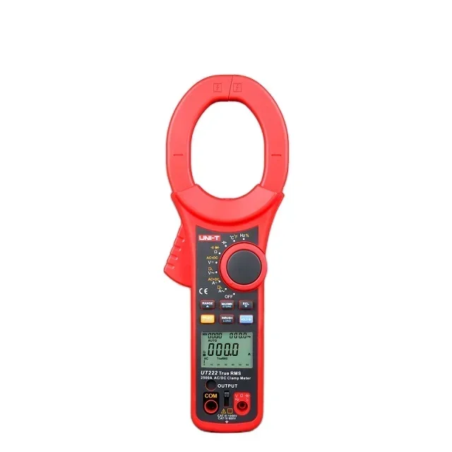 

UT220/221 Digital Clamp Meter, 2000A AC and DC Clamp Current Meter, High Precision Large Diameter Multimeter