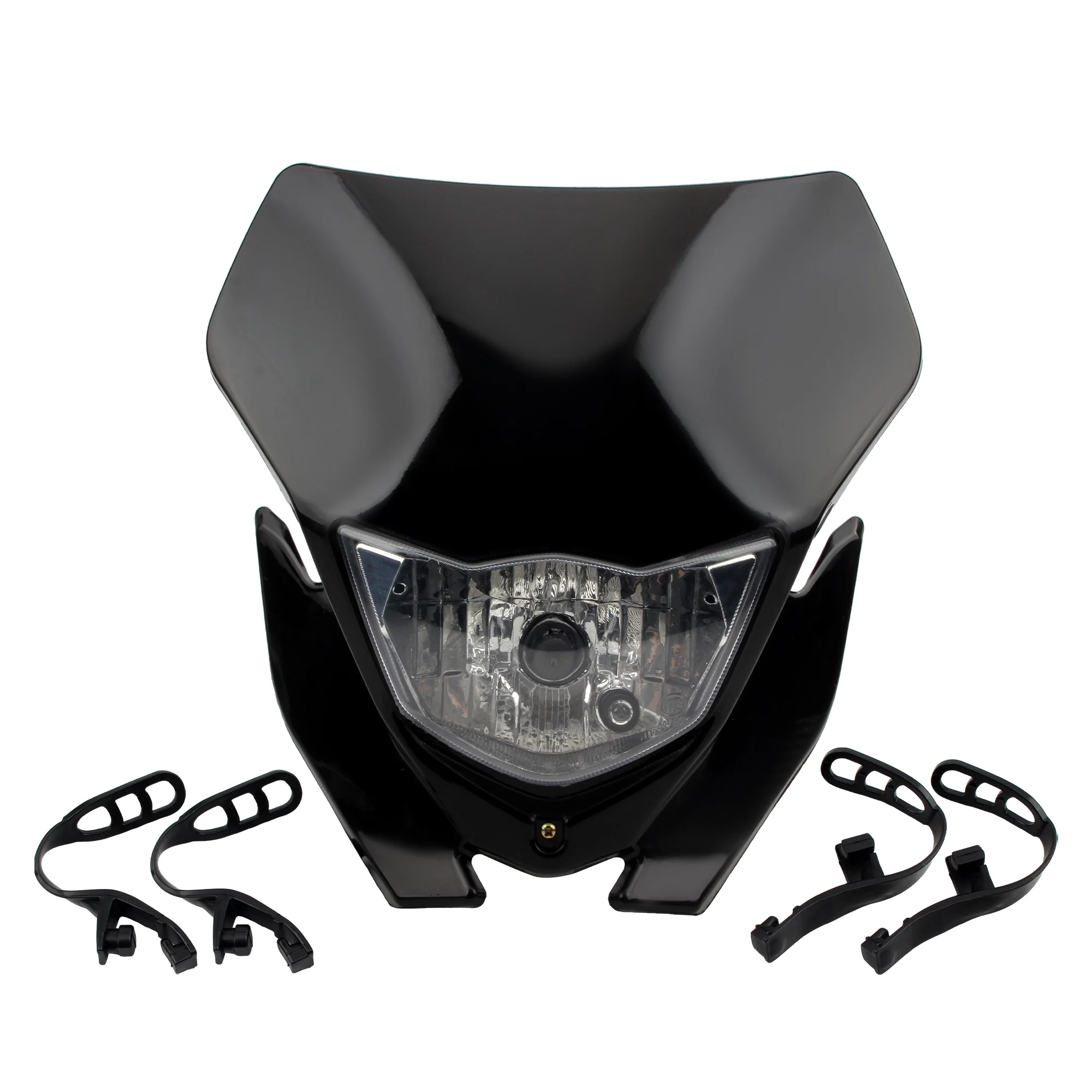 For Kawasaki KLX 230 250 150 110R 230R Motorcycle Halogen Headlight Dirtbike Headlamp Enduro Motocross Modified Accessories