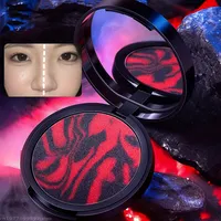 Red Oil-control Setting Powder Skin-friendly Natural Transparent Face Long Lasting Contouring Matte Compact Powder Cosmetics