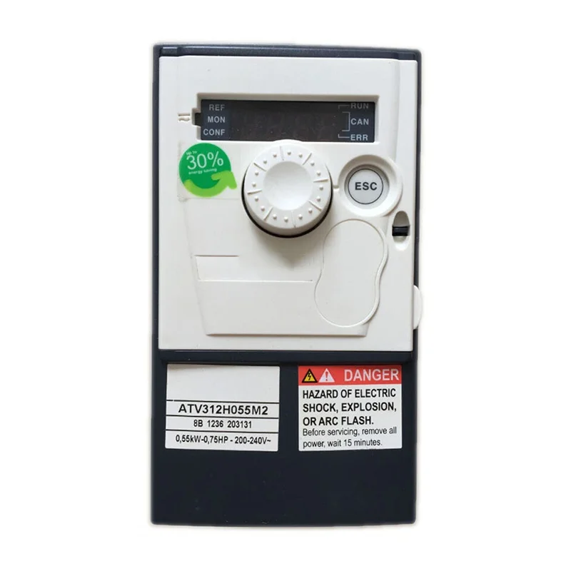 New Original Sch-neider ATV312H055M2 Variable Speed Drive Altivar ATV312 0.55kW 0.75hp 170-264V 1phase Supply 3.7A CANopen Modbu