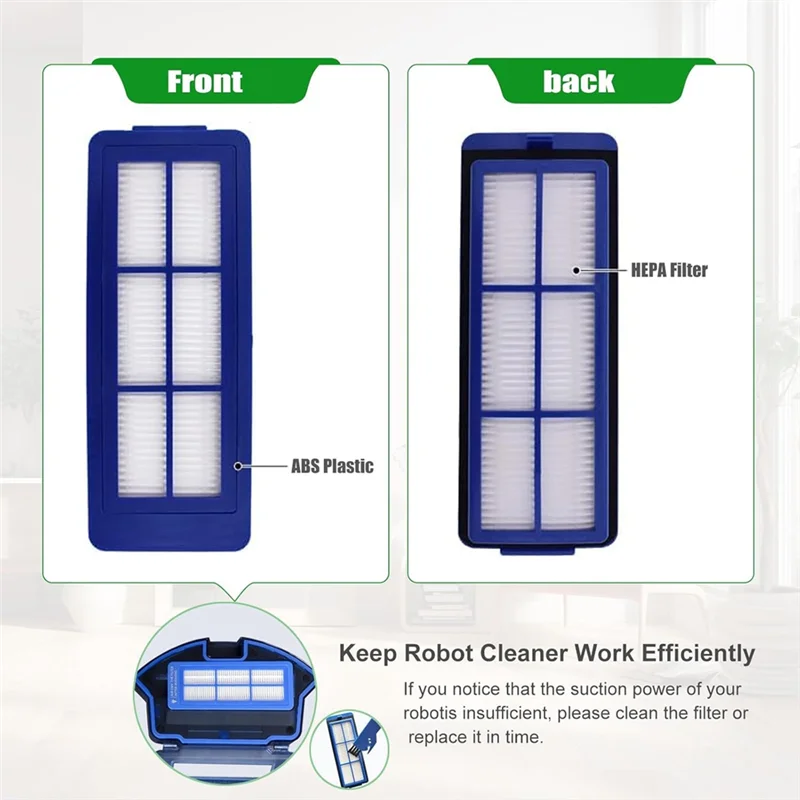 مرشحات HEPA البديلة EMECE لمرشحات قطع غيار المكنسة الكهربائية الهجينة Eufy 11S Max 15C Max، 30C Max، 39C Max، G30 Edge