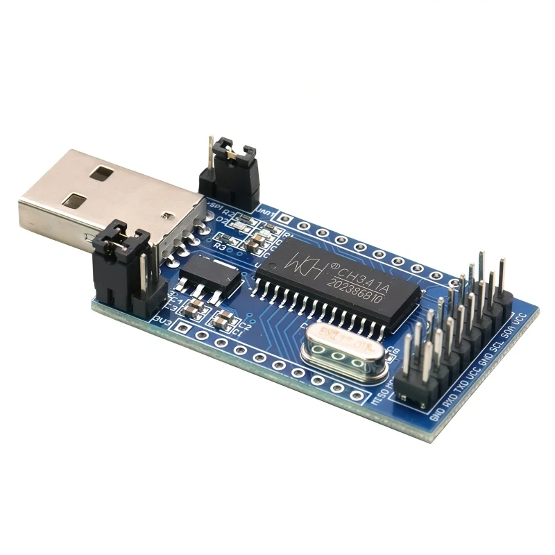 CH341A module USB to UART, IIC, SPI, TTL, ISP, EPP, MEM parallel port converter