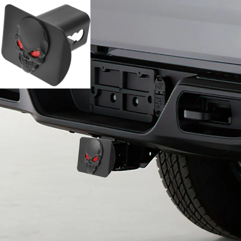 

1PCS Tow Hitch Covers Receiver Trailer Car Accessories American Style Tube Plug Towing，3 Colors