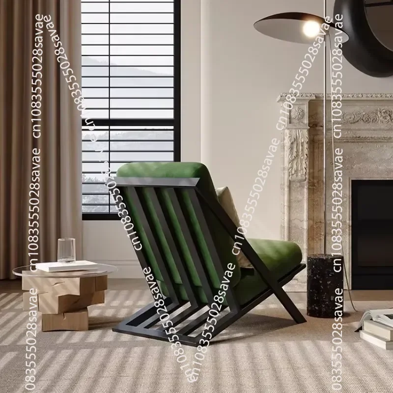 Modern Lounge Chair Solid Wood Multifunctional Living Room Furniture