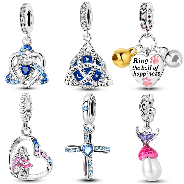 925 Sterling Silver Celtic Knot Star Charm Fit Pandora Charms Silver 925 Original Bracelet for Jewelry Making AliExpress