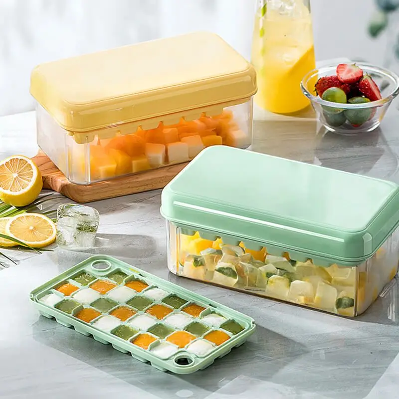 여름 열 완화 물컵 얼음 트레이 몰드, 24 30 40oz 컵 실리콘 얼음 트레이, 스탠리 물컵 얼음컵에 적합, 3 팩 