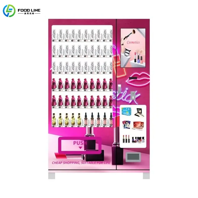 

Customized Smart Beauty Vending Machine Impulse Beauty Purchase Machine Showcases Premium Brands 24 Hours Self Service