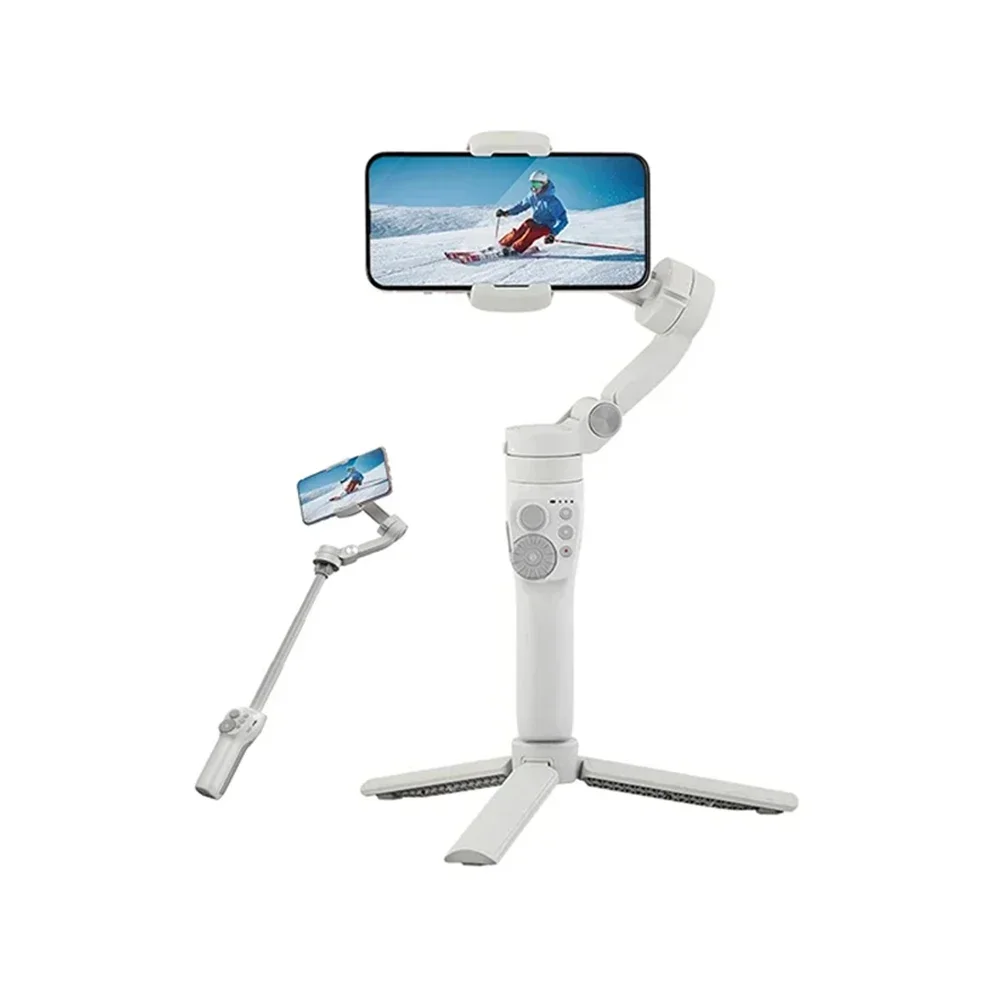 FeiyuTech Official Vimble 3 Built-In Extension Rod 3-Axis Smartphone Handheld Gimbal and Foldable for iPhone15 Pro Max