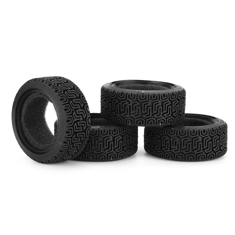 4Pcs 68Mm 1/10 RC On-Road Drift Touring Car Rubber Tire Wheel Tyre For Sakura Traxxas HSP Tamiya HPI Kyosho Redcat